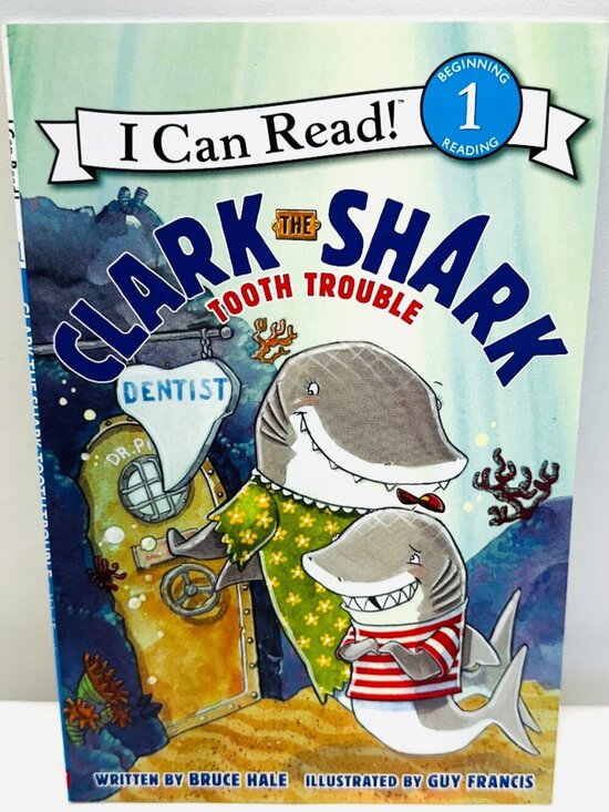 Other - Clark the Shark: Tooth Trouble I Can Read Lvl 1 Bruce Hale Paperback VERY GOOD
